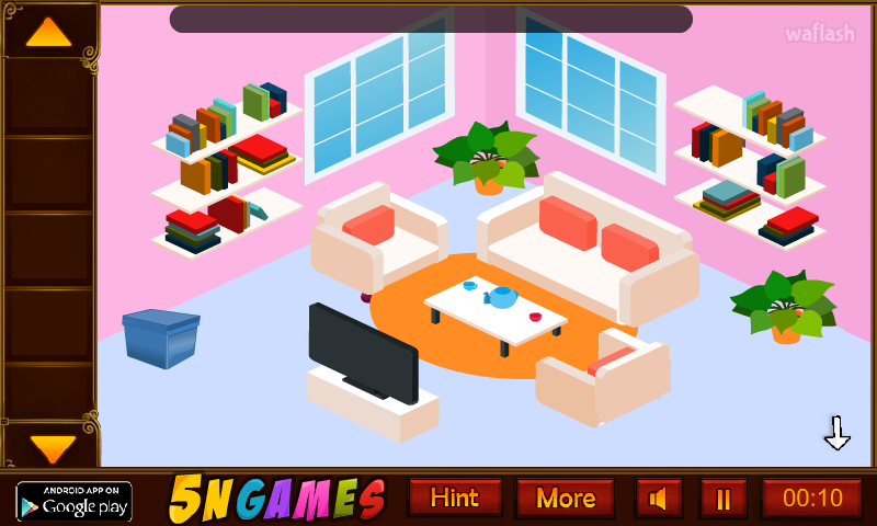 5nGames Escape Game The Doll House 게임 화면 2