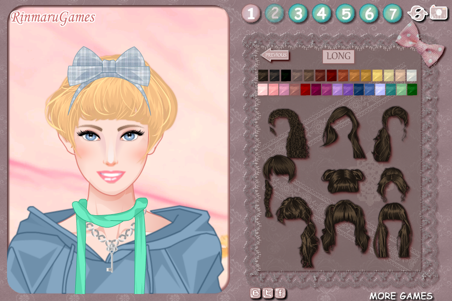린마루게임즈 - 세미 리얼리스틱 아바타 크리에이터 (Semi Realistic Avatar Creator) 게임 화면 1