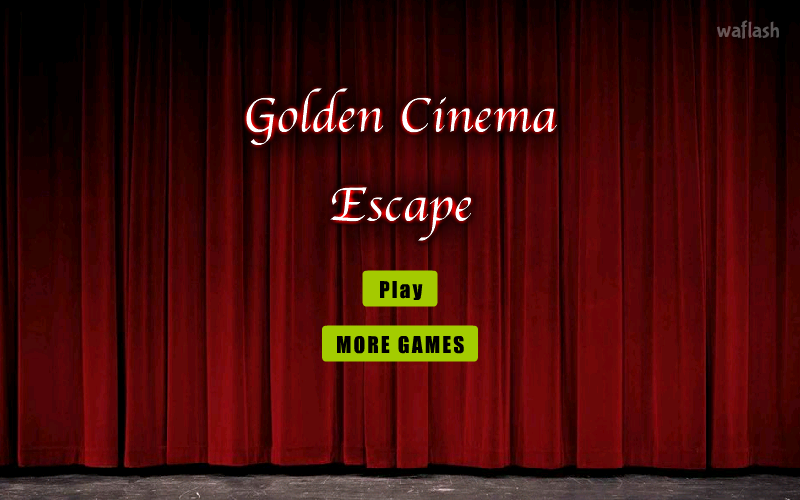 FreeRoomEscape - 골든 시네마 이스케이프 (Golden Cinema Escape) 게임 화면 1