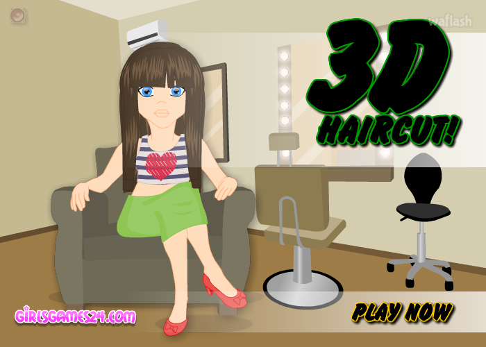 3D 헤어컷 (3D Haircut) 게임 화면 1