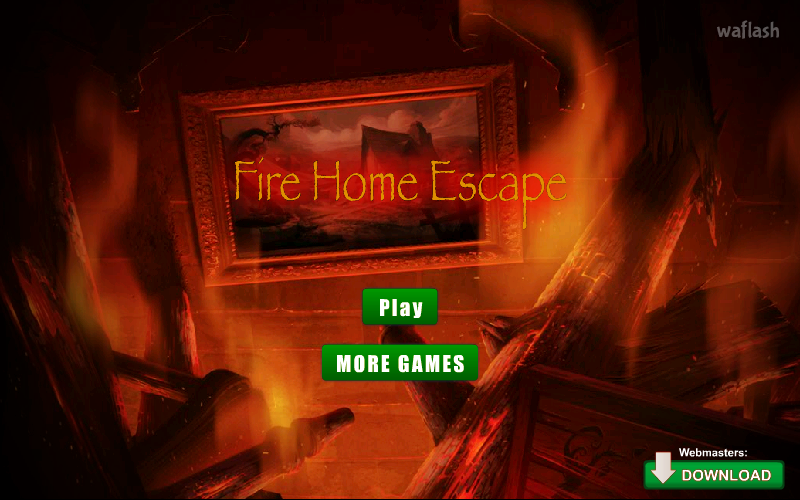 FreeRoomEscape - 파이어 홈 이스케이프 (Fire Home Escape) 게임 화면 1