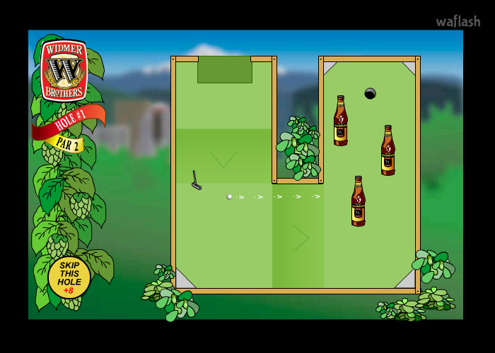 비어 골프 (Beer Golf) 게임 화면 2