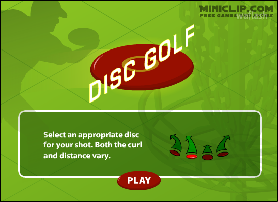 디스크 골프 (Disc Golf) 게임 화면 1