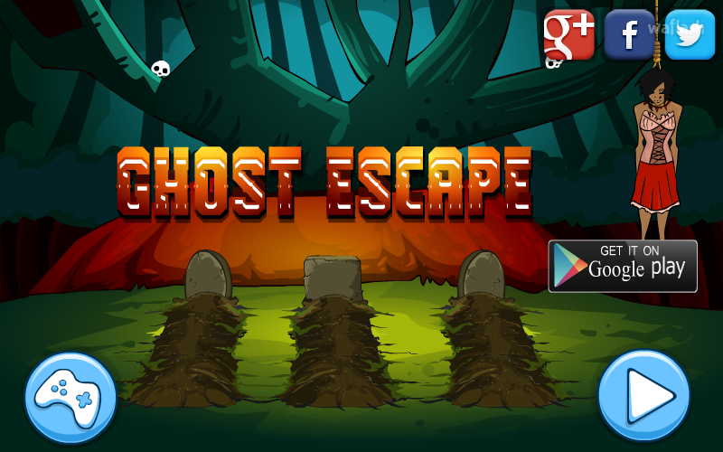 MIRCHI 고스트 이스케이프 (Ghost Escape) 게임 화면 1