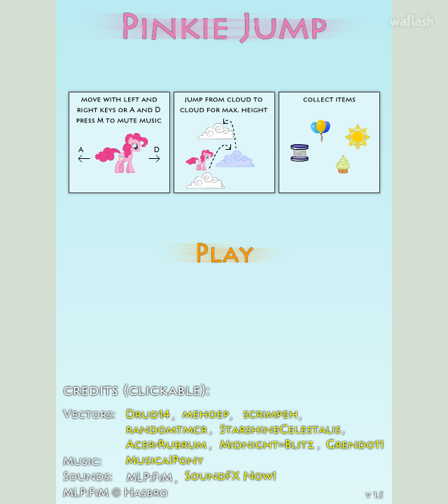 핑키 점프 (Pinkie Jump) 게임 화면 1