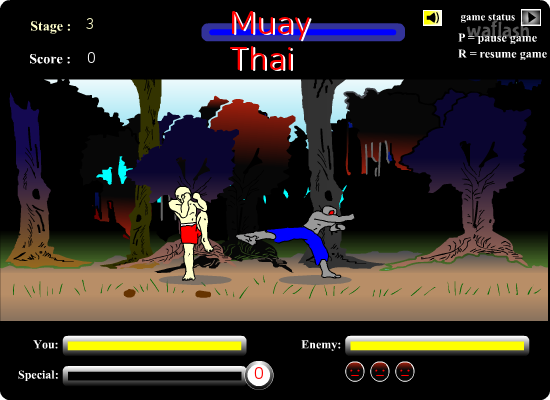 무에타이 (Muay Thai) 게임 화면 2