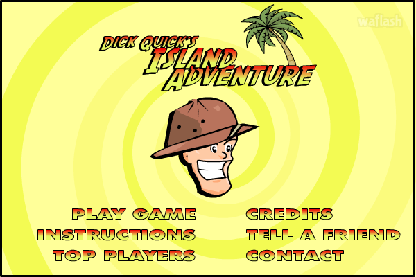 딕 퀵스 아일랜드 어드벤처 (Dick Quick's Island Adventure) 게임 화면 1
