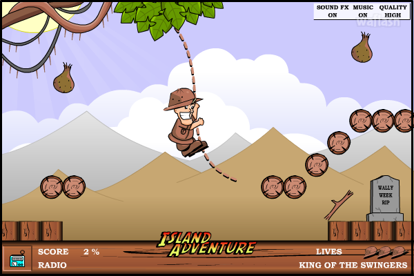 딕 퀵스 아일랜드 어드벤처 (Dick Quick's Island Adventure) 게임 화면 2