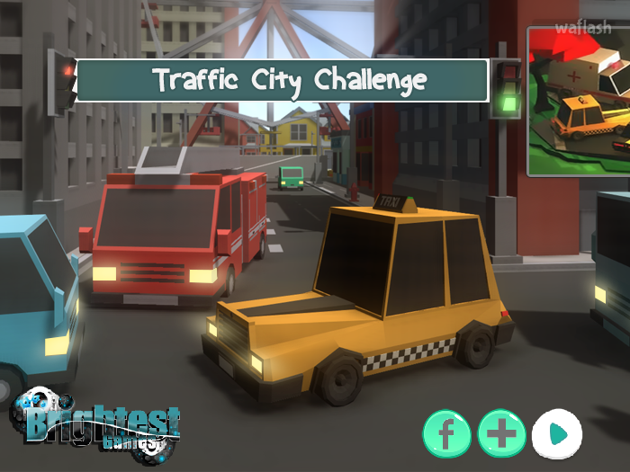 트래픽 시티 챌린지 (Traffic City Challenge) 게임 화면 1