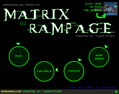 매트릭스 램페이지 (Matrix Rampage) 게임 화면 1