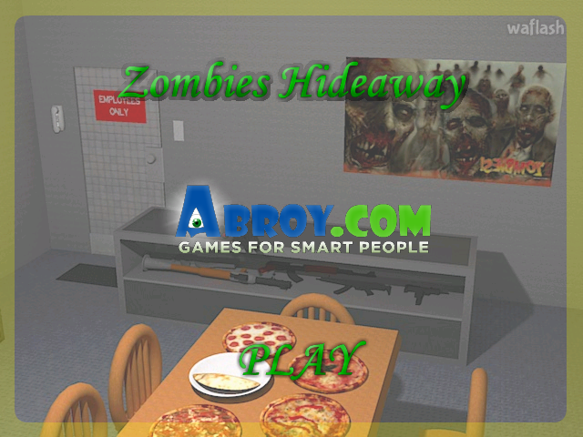 좀비 하이드어웨이 (Zombies Hideaway) 게임 화면 1