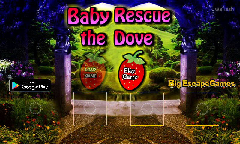 BIG 베이비 레스큐 더 도브 (Baby Rescue The Dove) 게임 화면 1