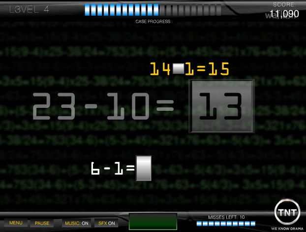 넘버스 (Numb3rs Digit Decoder) 게임 화면 2