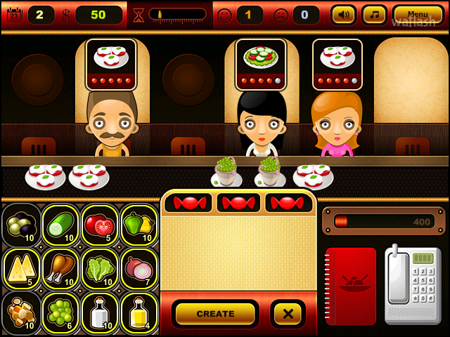 샐러드바 (Salad Bar) 게임 화면 2