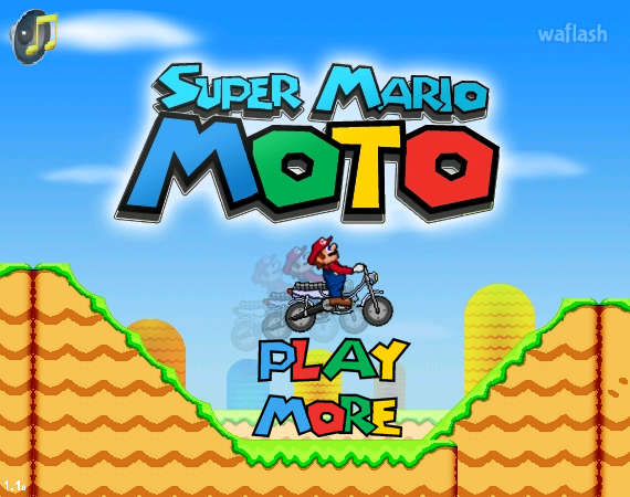 슈퍼마리오 모토 (Super Mario Moto) 게임 화면 1
