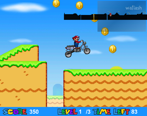 슈퍼마리오 모토 (Super Mario Moto) 게임 화면 2