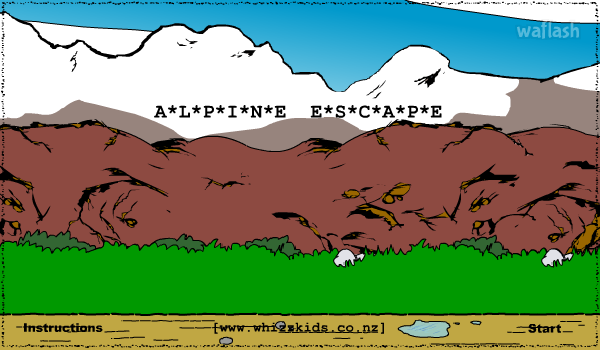 알파인 이스케이프 (Alpine Escape) 게임 화면 1
