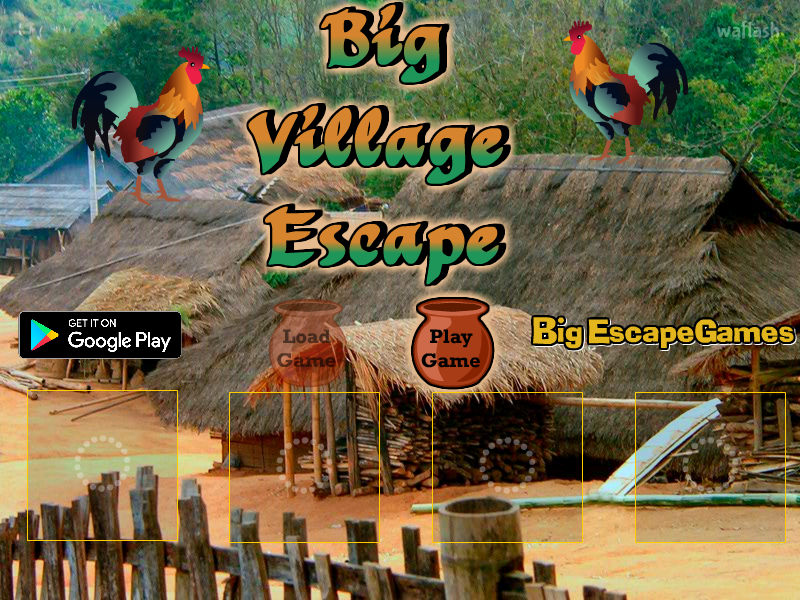 BIG 빌리지 이스케이프 (Village Escape) 게임 화면 1