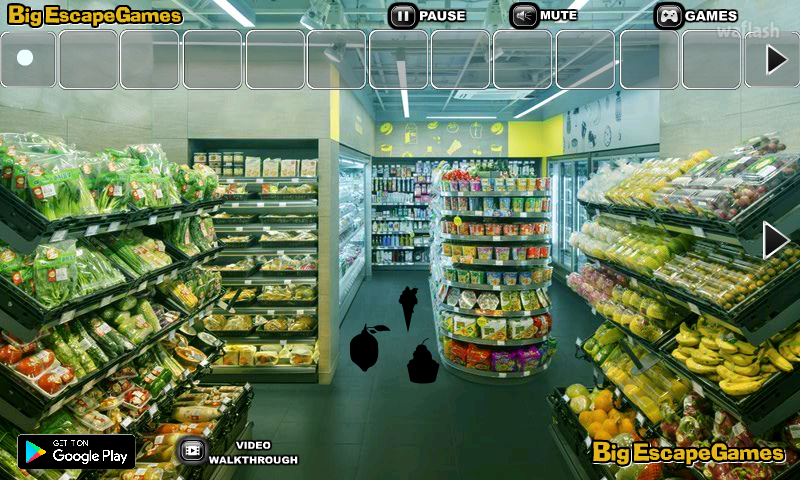 BIG 슈퍼마켓 탈출 (Supermarket Escape) 게임 화면 2