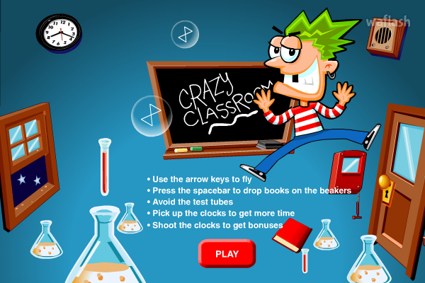 크레이지 클래스룸 (Crazy Classroom) 게임 화면 1