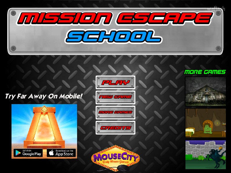 미션 이스케이프 스쿨 (Mission Escape School) 게임 화면 1