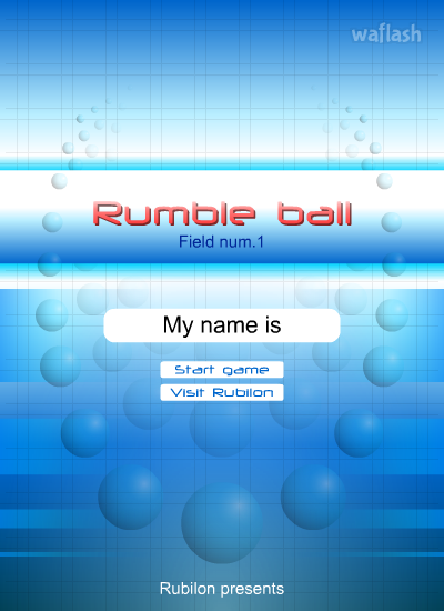 럼블볼 (Rumble Ball) 게임 화면 1