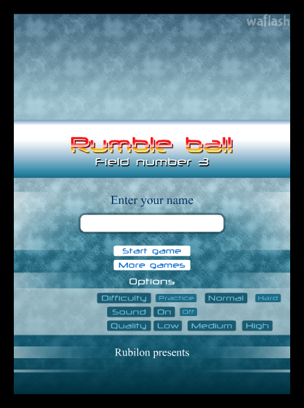 럼블볼 3 (Rumble Ball 3) 게임 화면 1