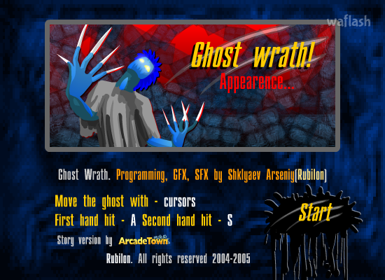 고스트 래스 (Ghost Wrath) 게임 화면 1
