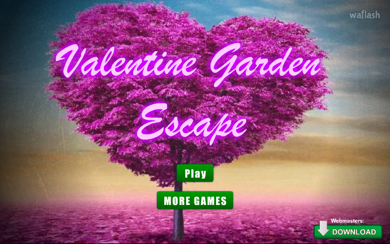 FreeRoomEscape - 발렌타인 가든 이스케이프 (Valentine Gargen Escape) 게임 화면 1