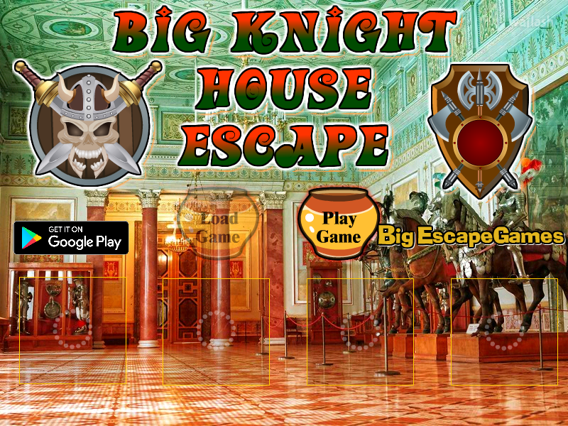 BIG 나이트 하우스 이스케이프 (Knight House Escape) 게임 화면 1