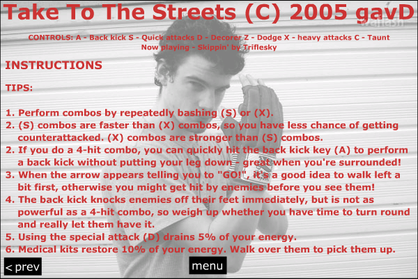 거리의 수호자 (Take To The Streets) 게임 화면 4