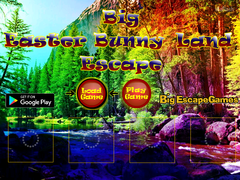 BIG 이스터 버니 랜드 이스케이프 (Easter Bunny Land Escape) 게임 화면 1