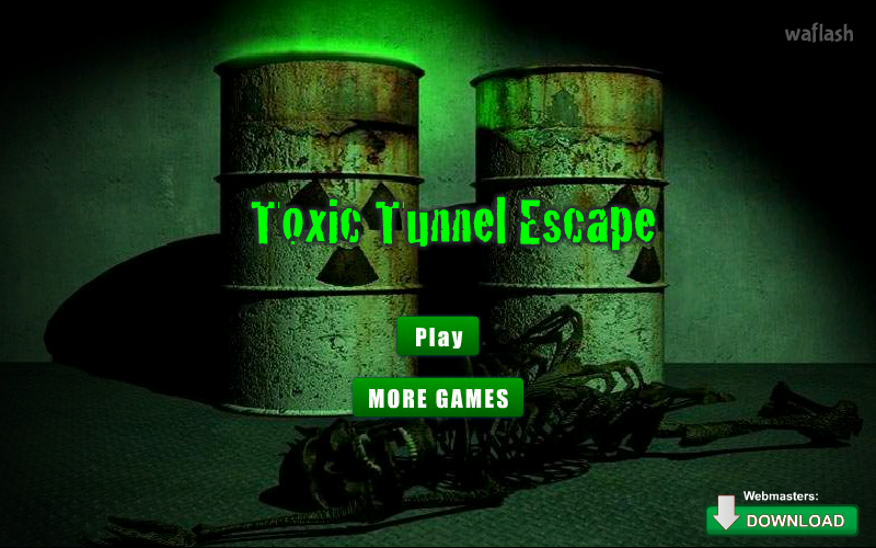 FreeRoomEscape - 톡식 터널 이스케이프 (Toxic Tunnel Escape) 게임 화면 1