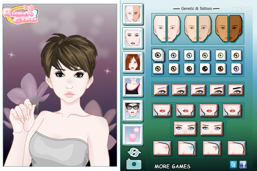 린마루게임즈 - 스프링 메이크업 게임 (Spring Make Up Game) 게임 화면 1