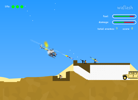 데저트 배틀 (Desert Battle) 게임 화면 2