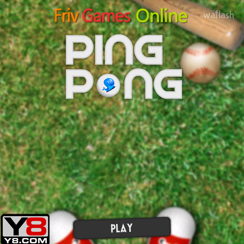 핑퐁 (Ping Pong) 게임 화면 1
