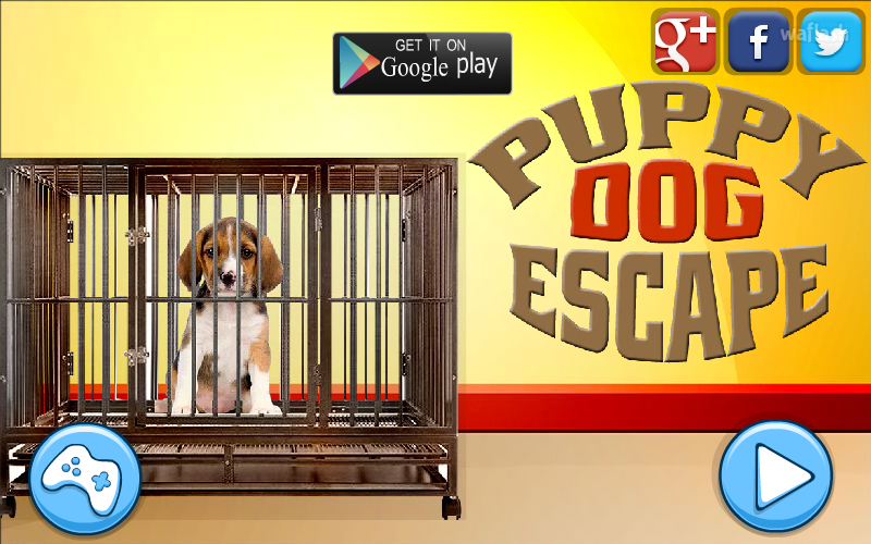 MIRCHI 퍼피 도그 이스케이프 (Puppy Dog Escape) 게임 화면 1