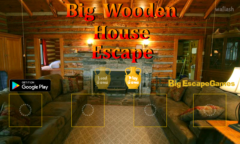 BIG 우든 하우스 이스케이프 (BIG Wooden House Escape) 게임 화면 1