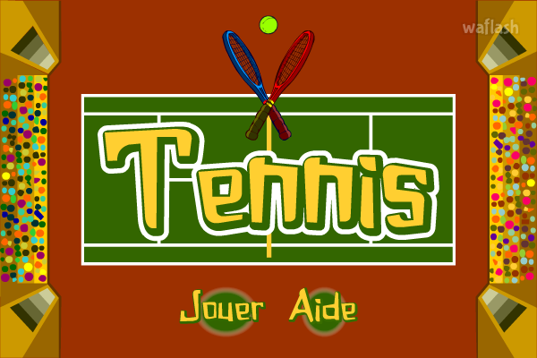 테니스 (Tennis) 게임 화면 1