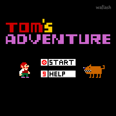 톰스 어드벤처 (Tom's Adventure) 게임 화면 1