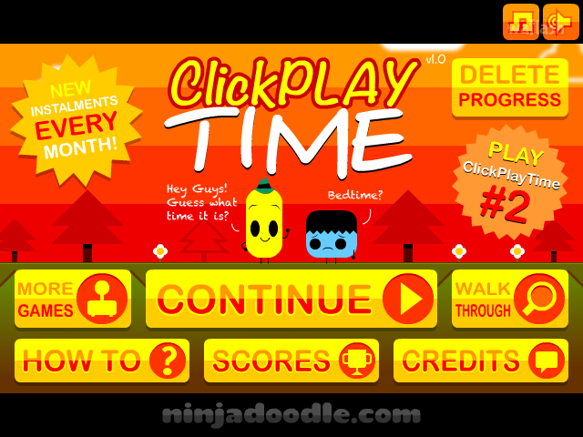 클릭플레이 타임 1 (ClickPLAY Time 1) 게임 화면 1