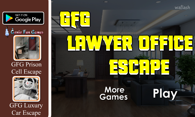 GFG 변호사 사무실 탈출 (Lawyer Office Escape) 게임 화면 1