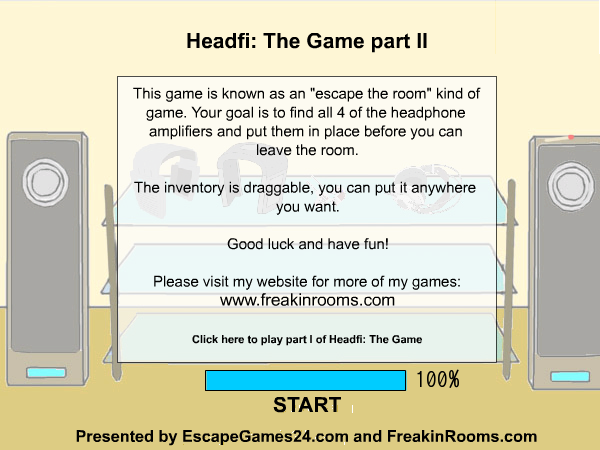 Freakinrooms Headfi: The Game Part II 게임 화면 1
