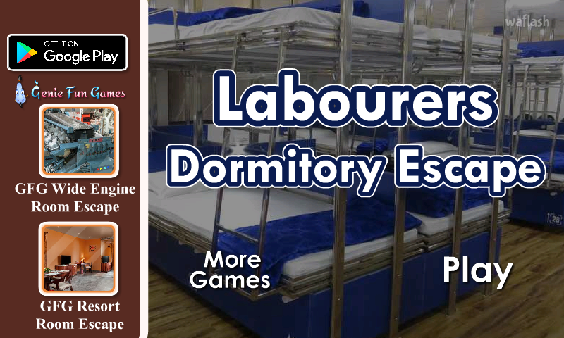 GFG 노동자 기숙사 탈출 (Labourers Dormitory Escape) 게임 화면 1
