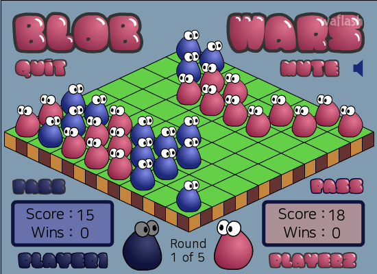 블롭 워즈 (Blob Wars) 게임 화면 2