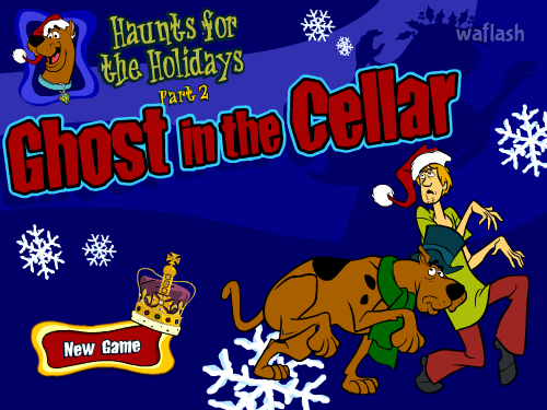 Scooby-Doo: Haunts for the Holidays Part 2 - Ghost in the Cellar 게임 화면 1