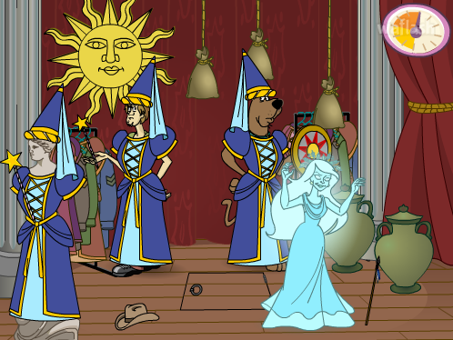 Scooby-Doo: Haunts for the Holidays Part 2 - Ghost in the Cellar 게임 화면 2