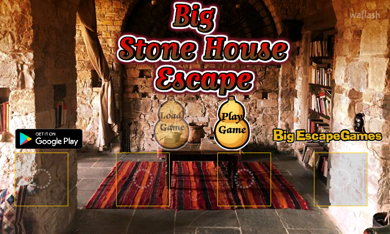 BIG 스톤 하우스 이스케이프 (Stone House Escape) 게임 화면 1