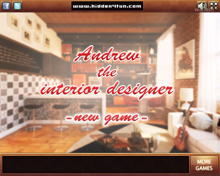 Hidden4fun 숨은그림찾기 - Andrew The Interior Designer 게임 화면 1
