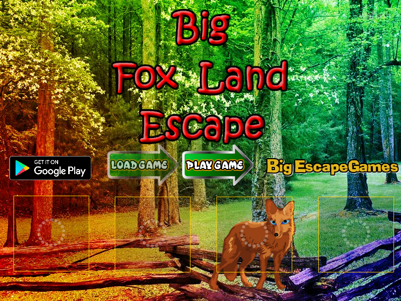 BIG 폭스 랜드 이스케이프 (Fox Land Escape) 게임 화면 1